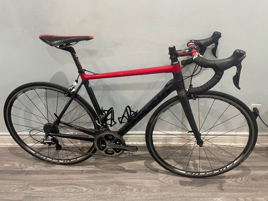 *Cervelo R5 Dura Ace 9000 11sp Carbon Rim Brake Road Bike Blk/Red 54