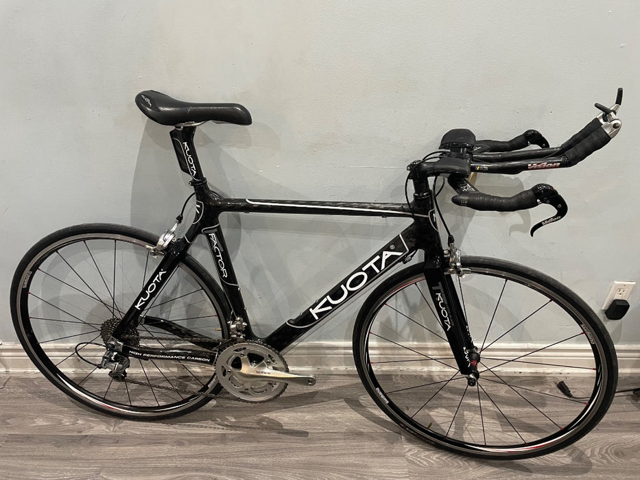 *Kuota K Factor Dura Ace 10sp Triathlon Bike Black 56cm