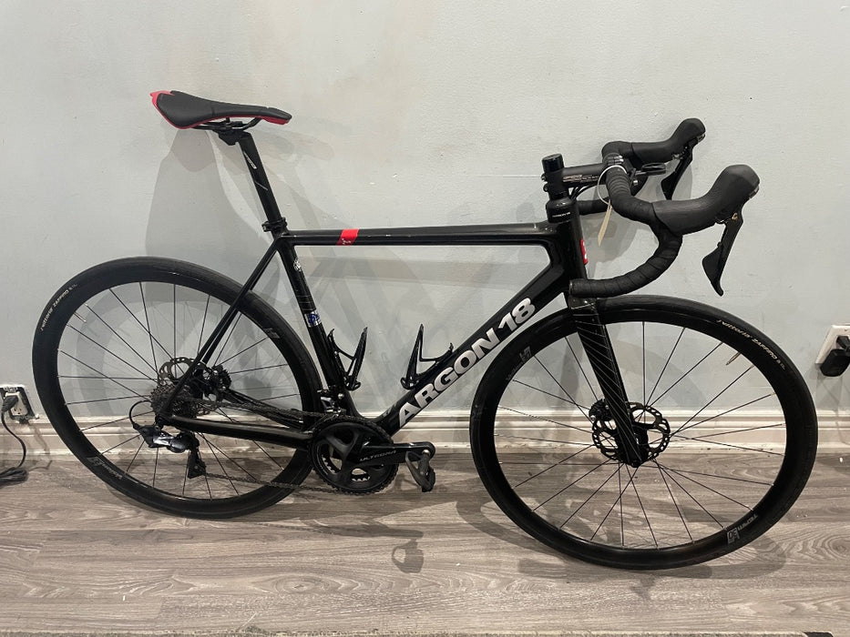 *Argon 18 Gallium CS Ultegra 8000 11sp Disc Brake Road Bike Blk/Red M