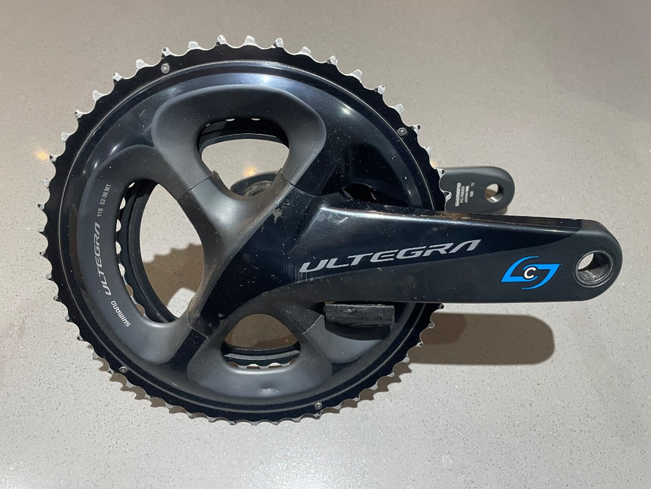 *Shimano Stages Ultegra Stages Drive Side Powermeter Crankset 165mm 52/36