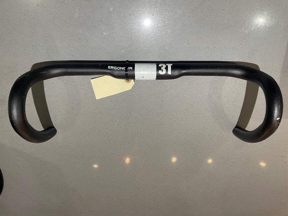 *3T Ergonova Pro Alloy Handlebar Black 420mm