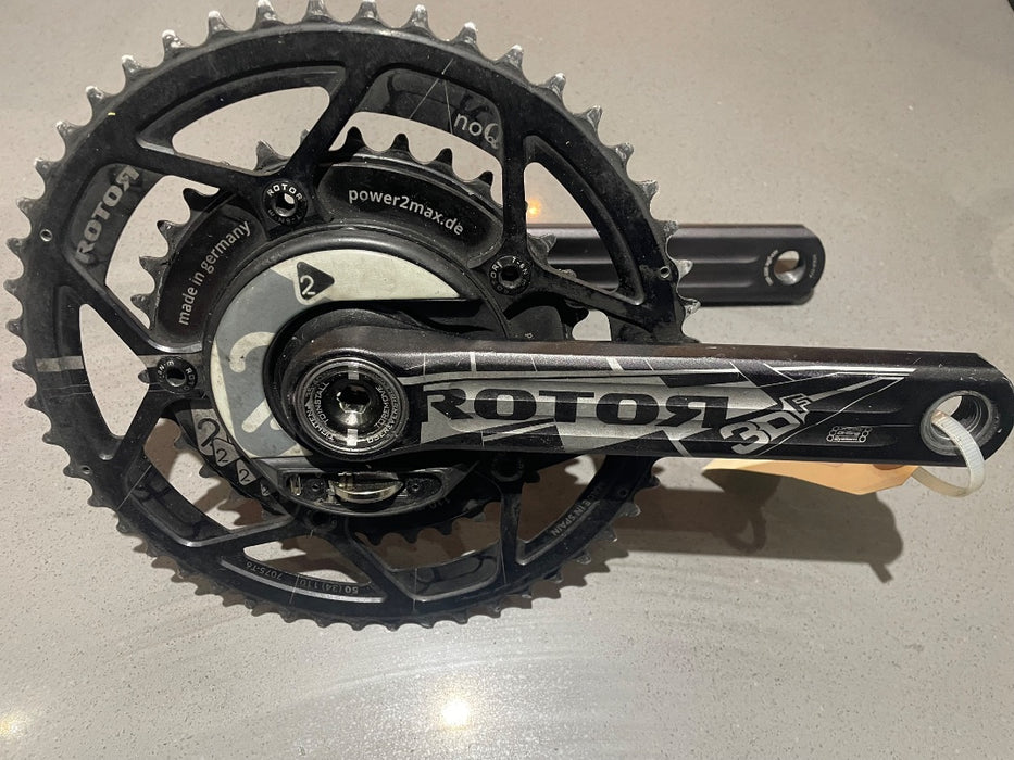 *Power2Max Rotor NGECO 30mm Powermeter Crankset 170 52/34