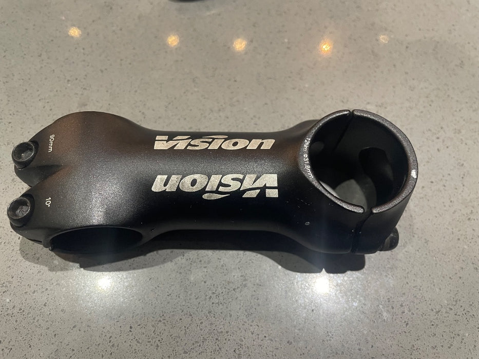 *Vision Sizemore Alloy Stem Black 90mm