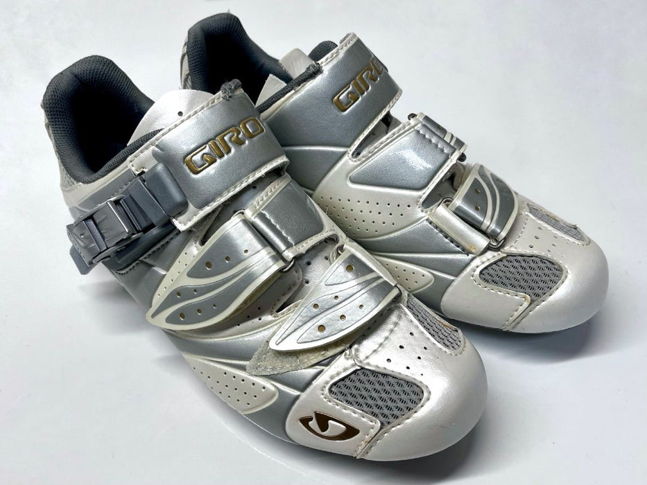 Giro Espada Women's Cycling Shoe White/Silver EU37