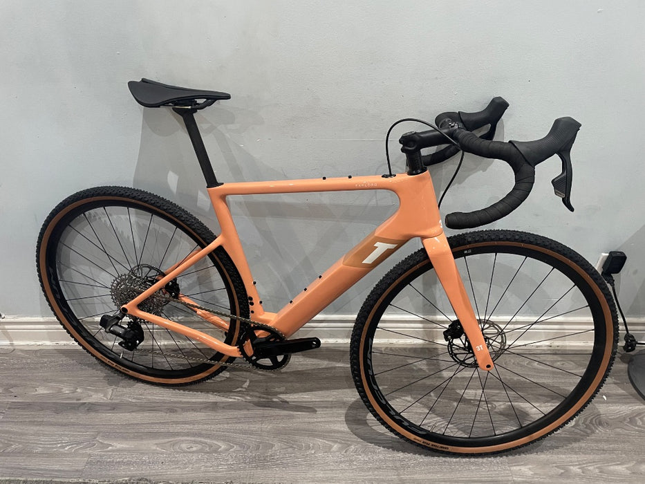 *3T Ultra Rival Axs 1X Gravel Bike Peach 54cm