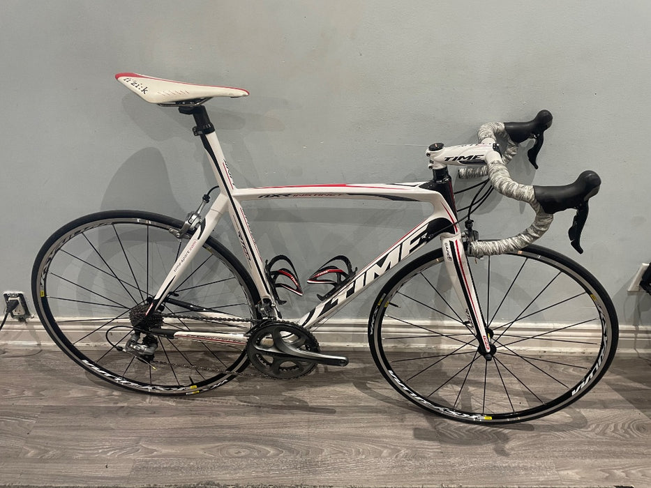 *Time NXR Instinct Ultegra 6700 10sp Rim Brake Road Bike Blk/White 54cm