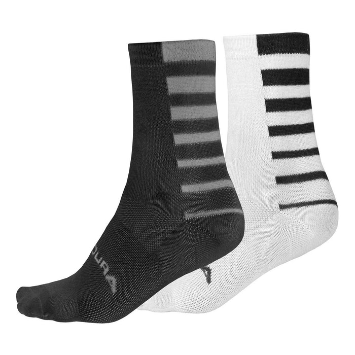 Endura CoolMax Stripe 2-Pair Socks