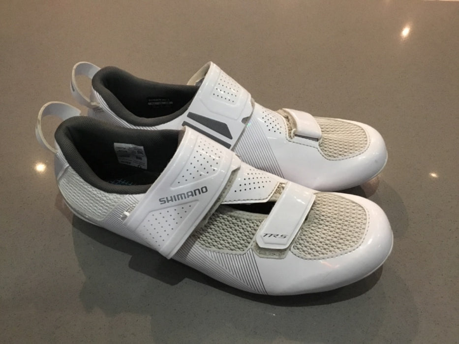 *Shimano TR5 Triathlon Shoe White 43