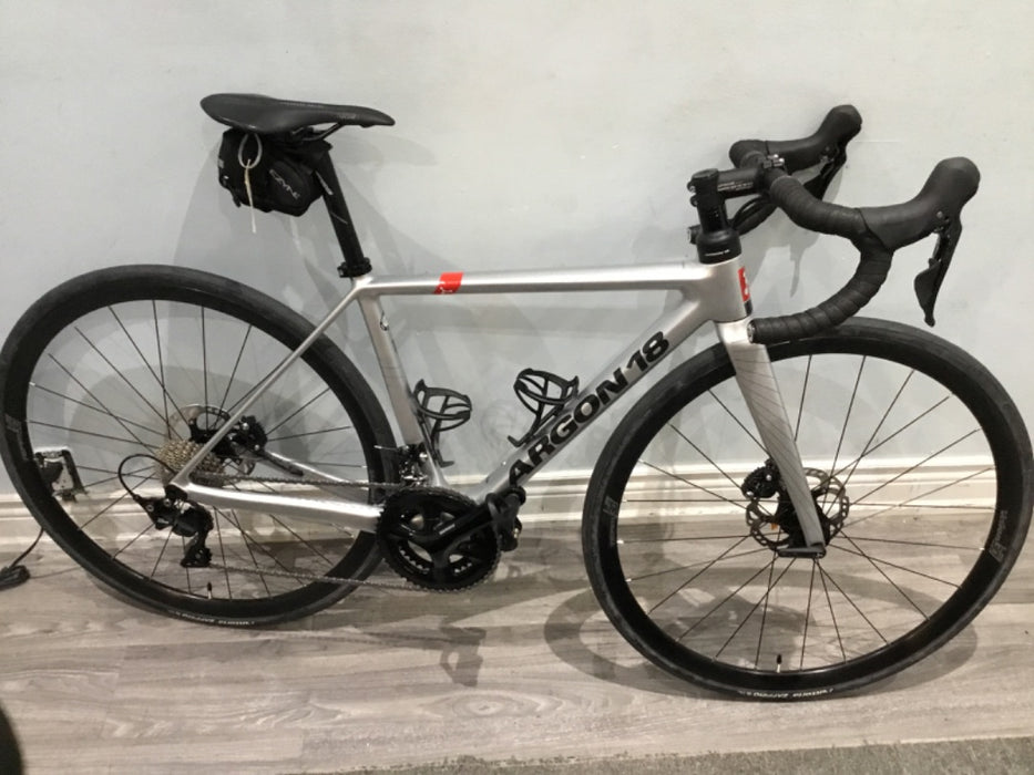 *Argon 18 Gallium CS Disc Shimano 105 7000 11sp Disc Brake Road Bike Silver 48cm