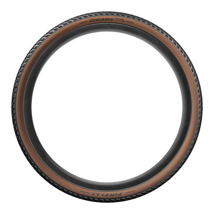 Pirelli, Cinturato Gravel M, Gravel Tire, 700x35C, Folding, Tubeless Ready, SpeedGrip, 127TPI, Black
