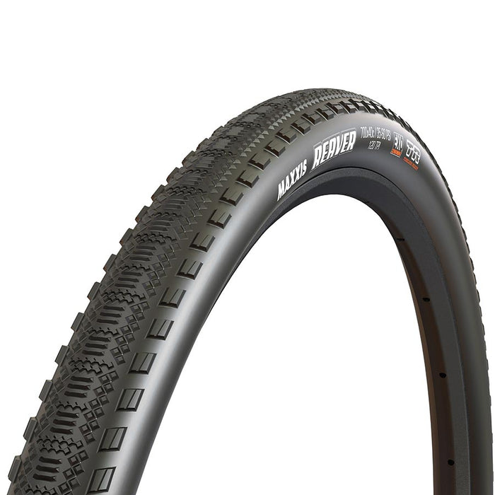 Maxxis, Reaver, Gravel Tire, 700x40C, Folding, Tubeless Ready, Dual, EXO, 120TPI, Black