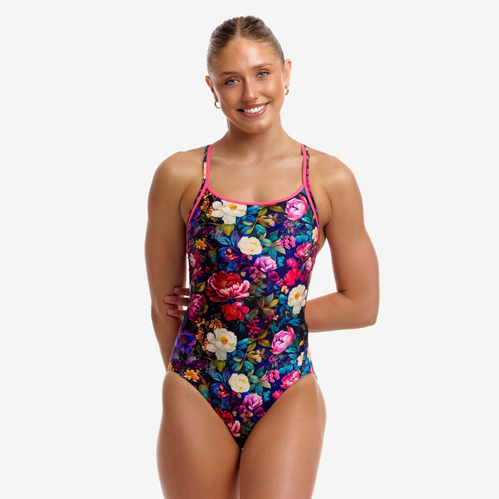 Funkita Women's Diamond Back One Piece Swimsuit