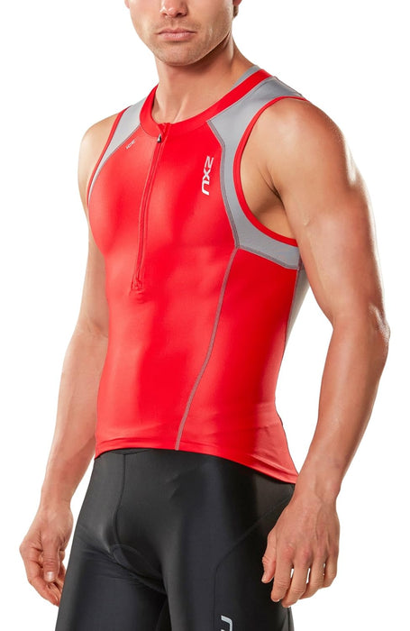 2XU Men's Compression Tri Singlet