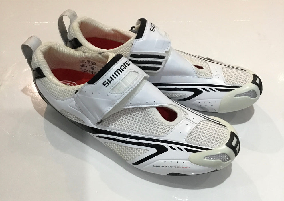 Shimano TR60 Triathlon Cycling Shoes White 44