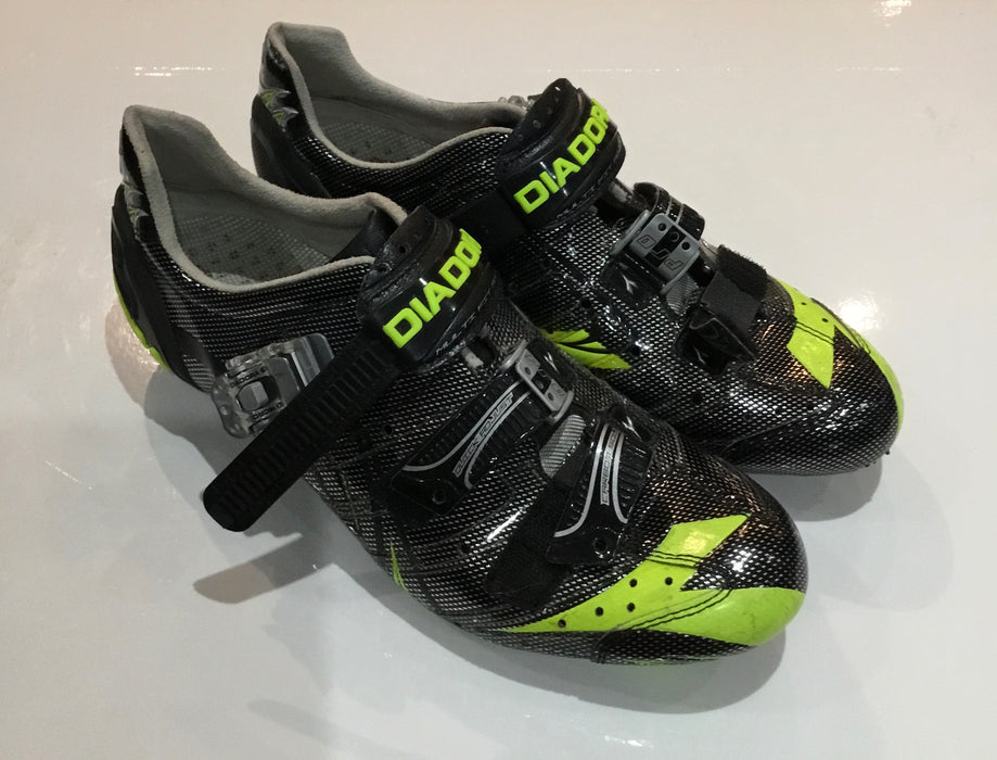 Diadora Carbon Road Shoe Blk/Grn 43