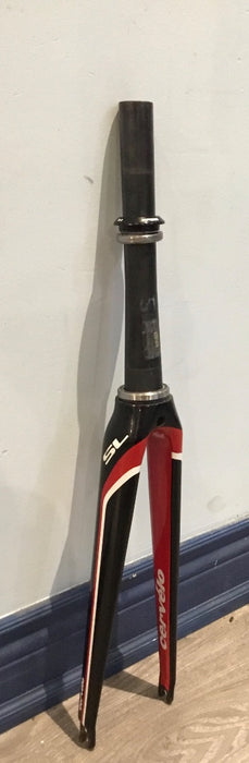 Cervelo SL Fork Black/Red 245mm