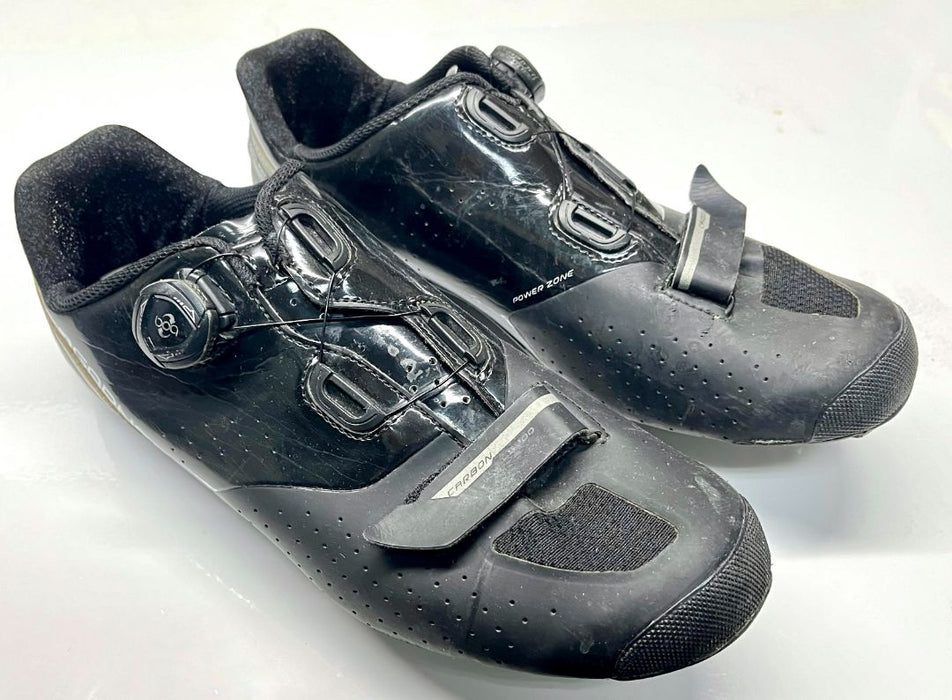 Garneau HRS-100 Cycling Shoes, size 44/Men's 10 Black 44