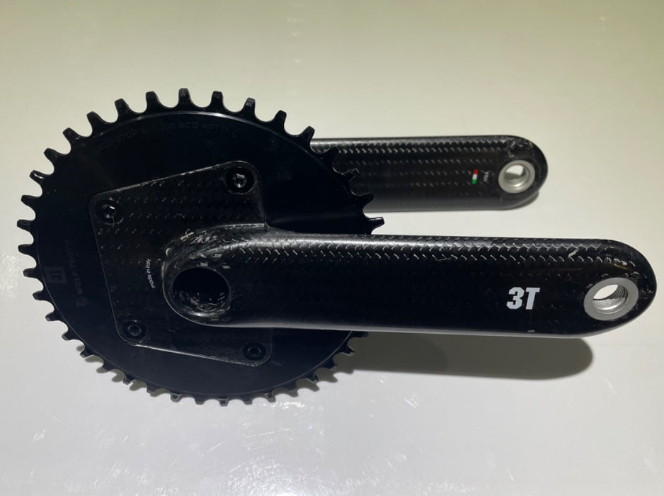 3T Turno Team 1X 30mm Carbon Crankset  172.5 40T