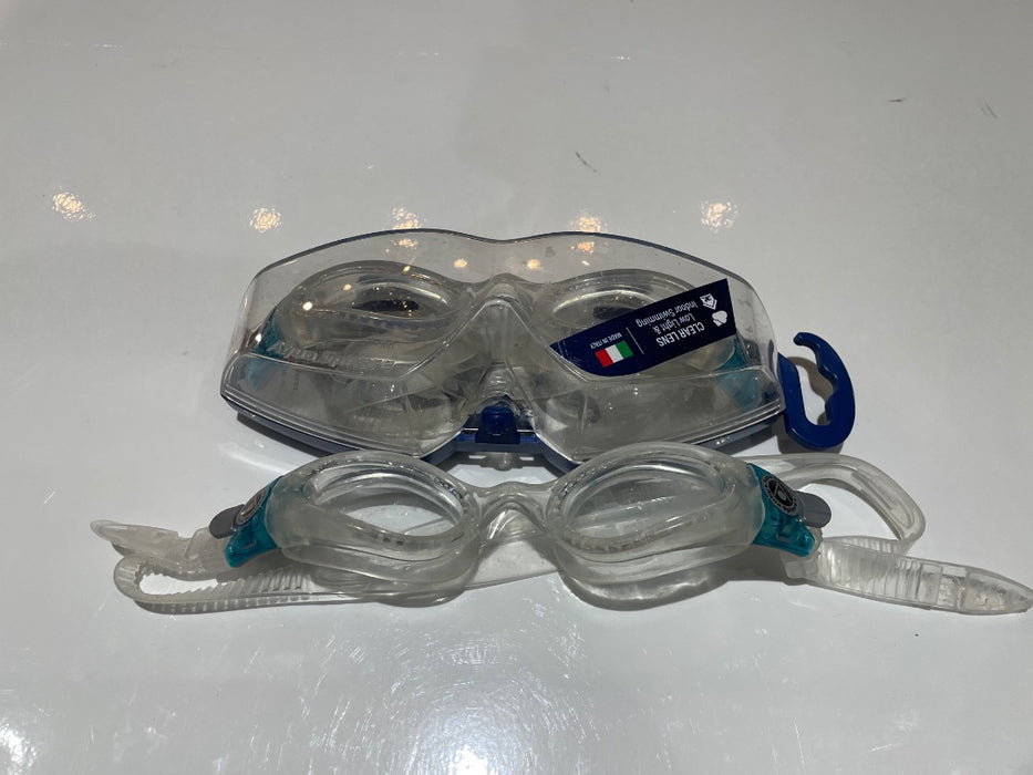 AquaSphere Kaiman Small Goggles Clr/Blu Small