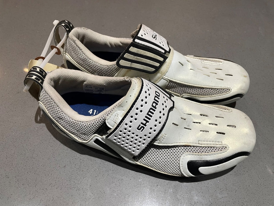 Shimano TR31 Tri Shoes White 41