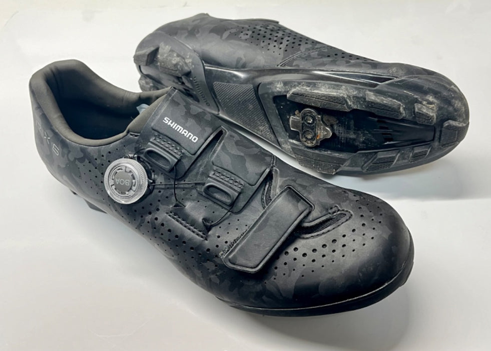 Shimano RX6 Gravel Shoes, Sz 44 Black 44