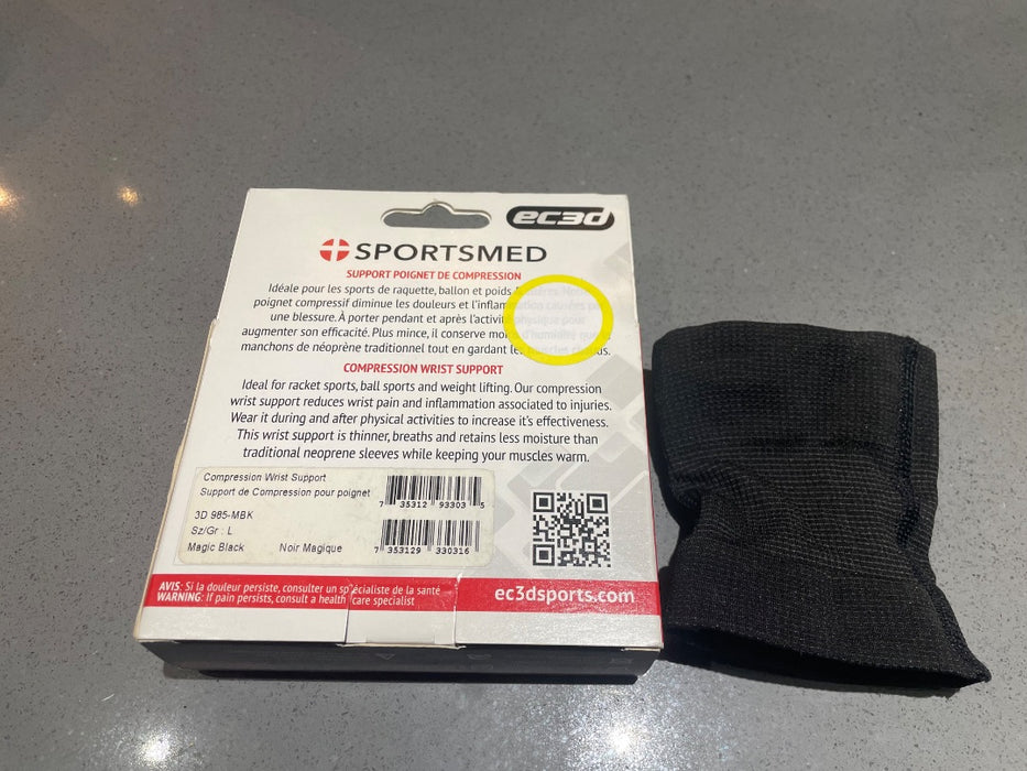 *EC3D Wrist Support Black L