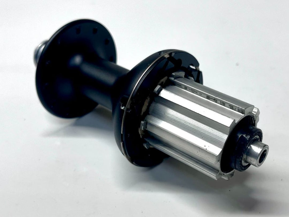*Campagnolo Record 11sp & 12sp 24h Rear Hub w spoke washers Black 130mm