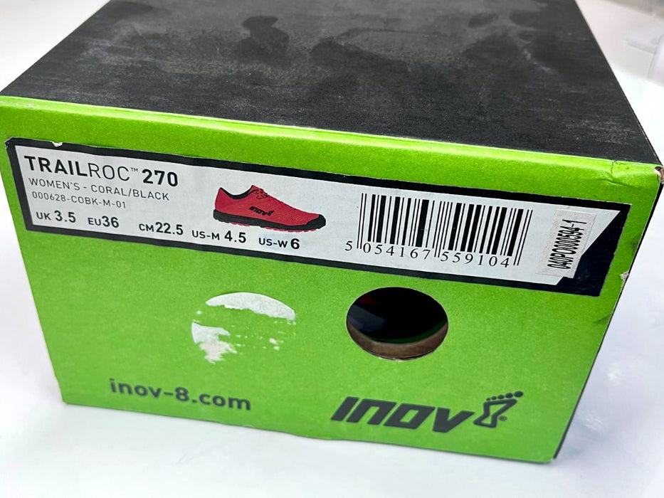*INOV-8 Trailroc 270 Women's Running Shoe Flamingo 6
