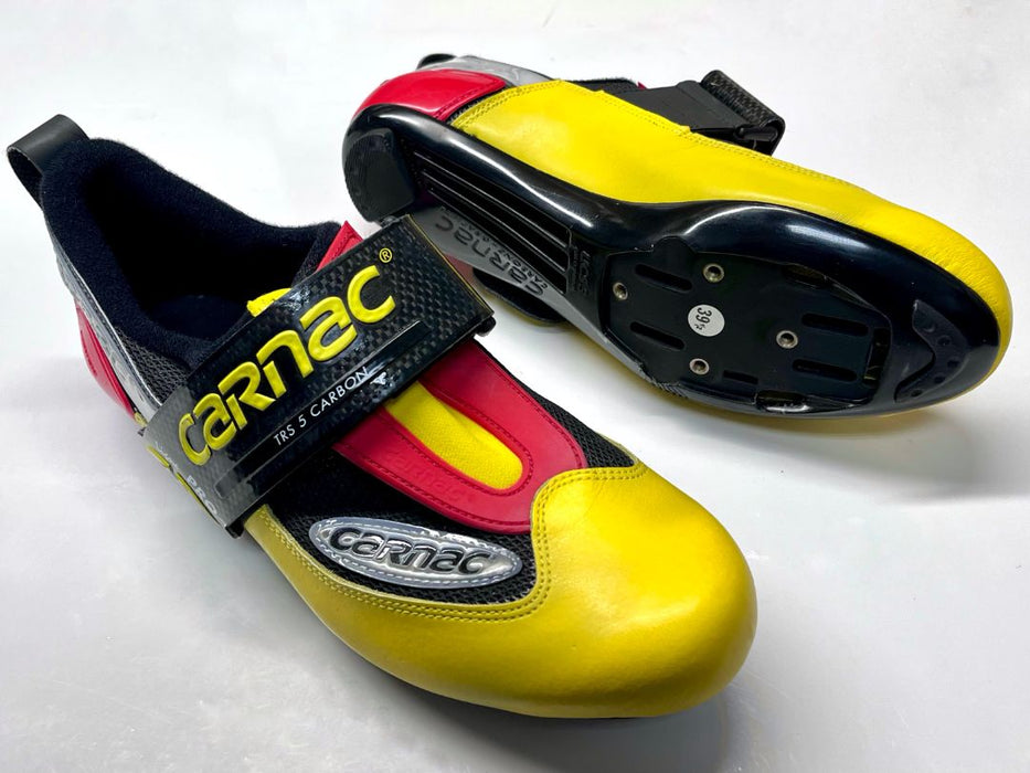 *Carnac TRS 5 Triathlon Cycling Shoes Yellow/Black 39.5