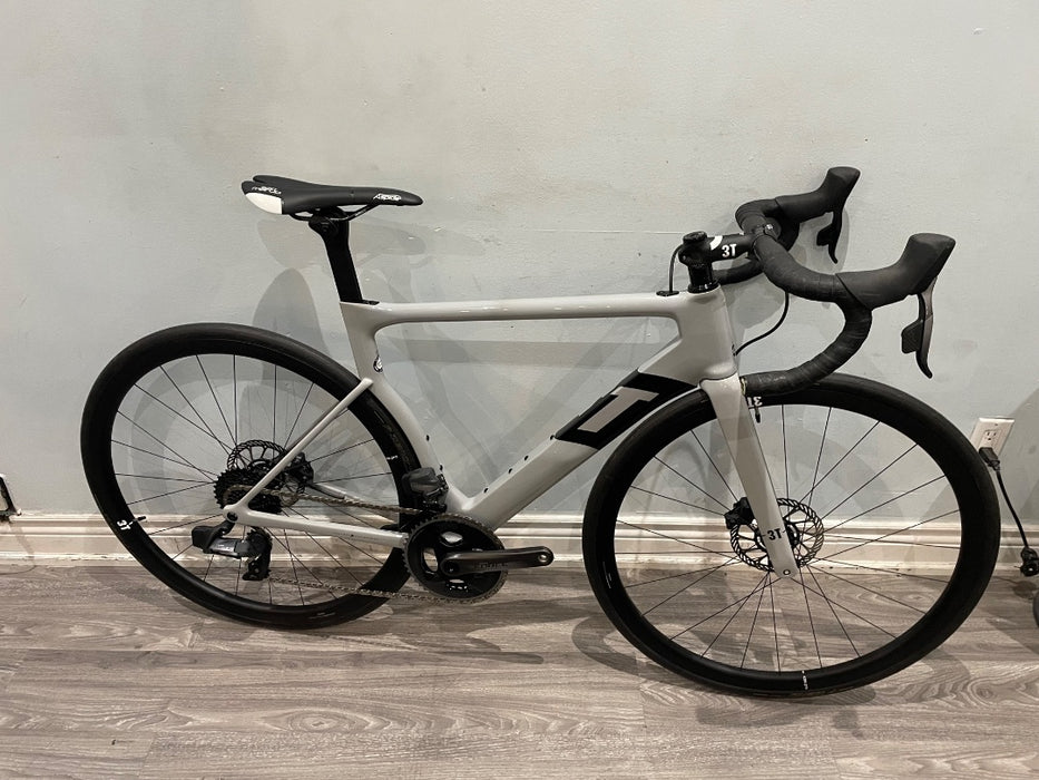 *3T Strada Force 12sp Aero Road Bike Grey 54cm