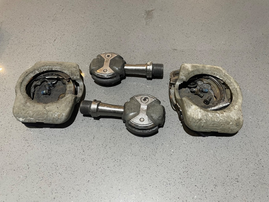 *Speedplay Titanium Zero Pedals Grey