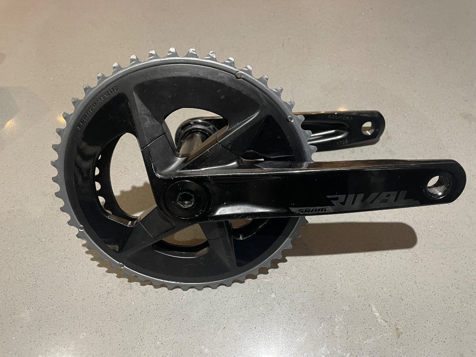 *Sram Rival 12sp Crankset Black 172.5mm 48/35