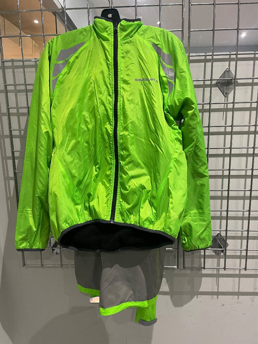*Enduro Luminite 4 IN 1 Cycling Jacket Green XL