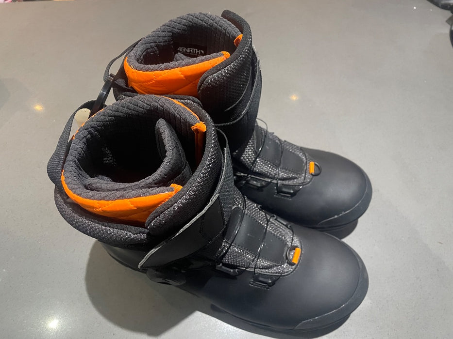 *45NRTH Wolhammer Boa Fat Bike Cycling Shoe Blk/Org 46