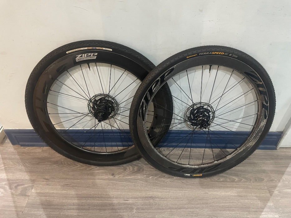 *Zipp 400/303 Sram 12sp Tubeless Carbon Dsic Brake Wheelset  7000c