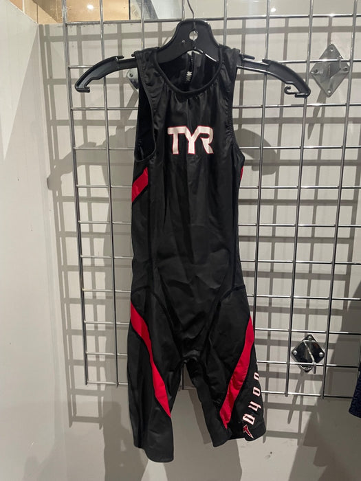 *TYR Sayonara Women's Swim Skin Blk/Red XS