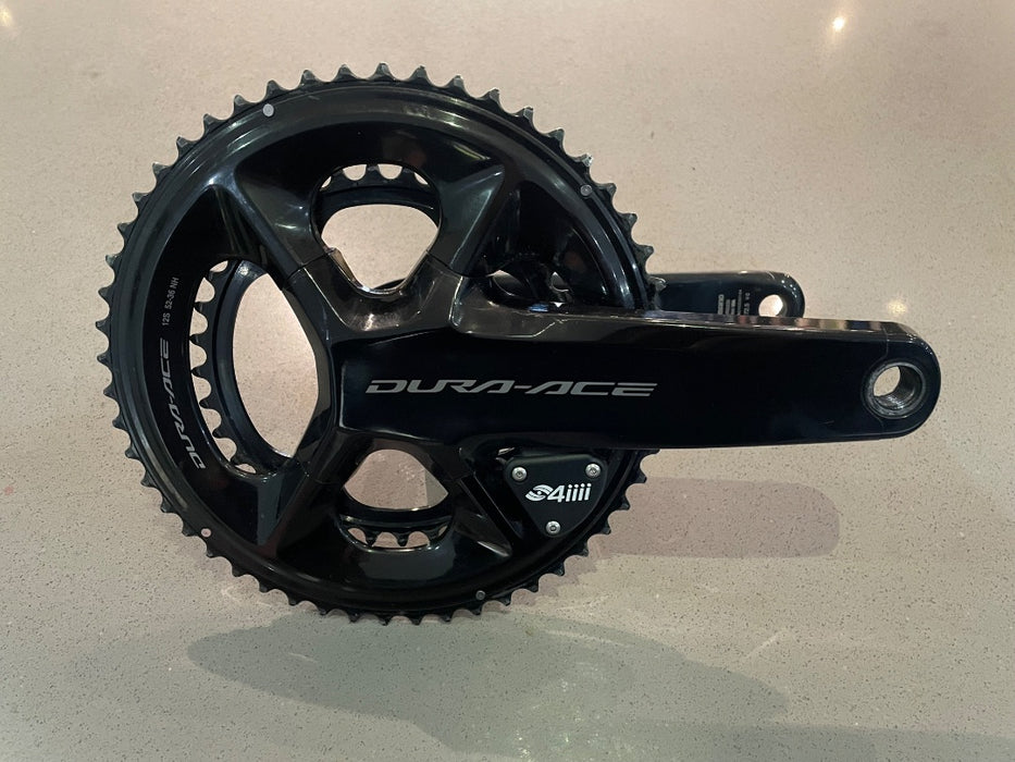 *4iiii Dura Ace 9200 12sp 4iiii Dual Powermeter Crankset Black 172.5 52/36