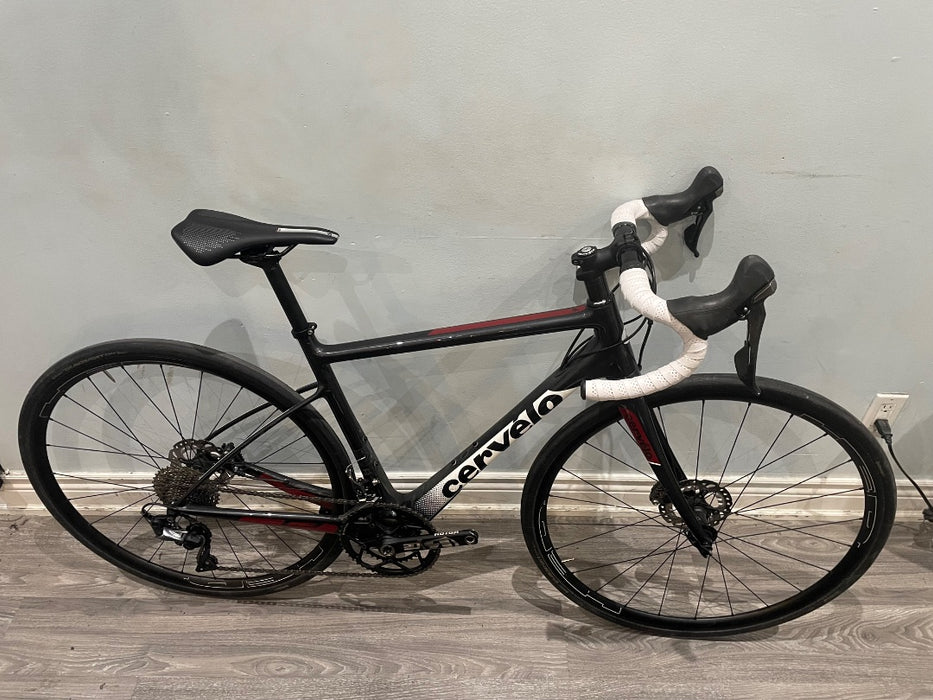 *Cervelo C3 Ultegra 11sp Disc Brake Carbon Road Bike Blk/Mar/Wht 51cm