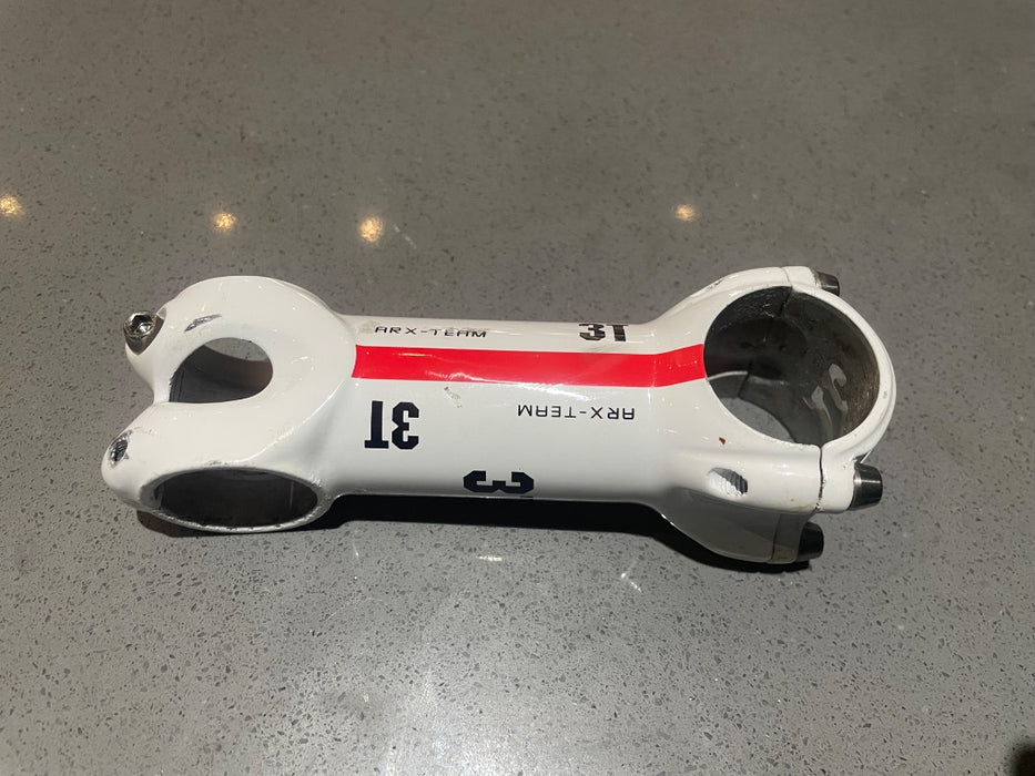 *3T ARX Team Stem Wht/Red 100mm +/- 6