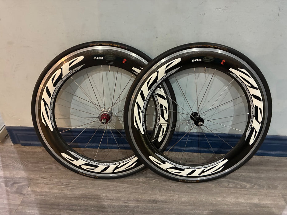 *Zipp 808 Rim Brake Clincher Wheelset 700c