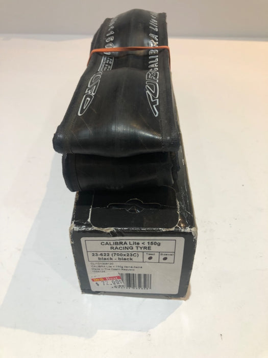 Tufo Calibra Lite Racing Clincher Tire (PAIR) Black 700c x 23