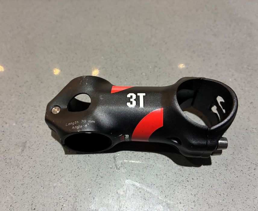 *3T ARX II Team Alloy Stem Blk/Red 70