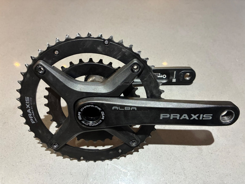 *Praxis Alba Gravel Crankset Black 172.5mm 42/32