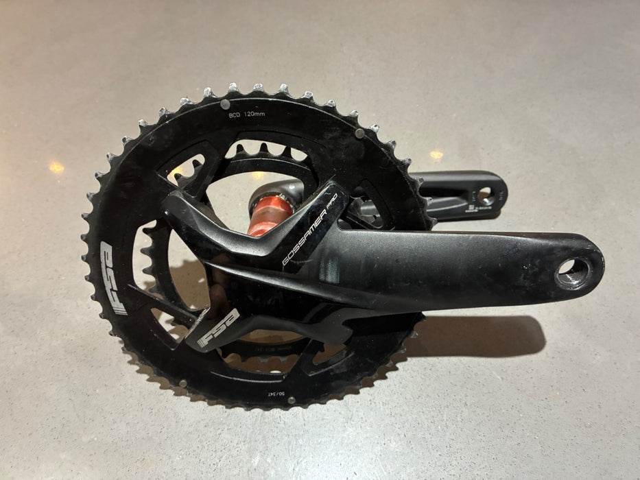 *FSA Alloy 30mm Compact Crankset  170mm 50/34