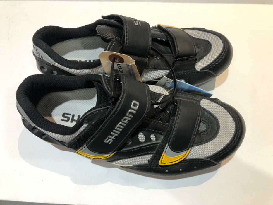 Shimano R096 Cycling Shoe Black/Yellow 36