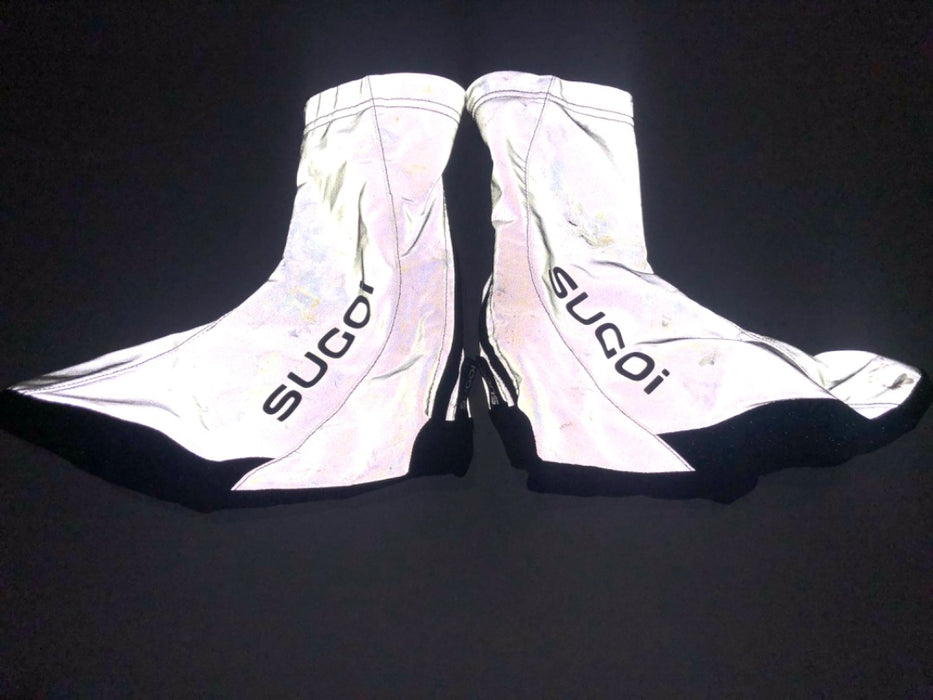 Sugoi Zap Reflective Cycling Booties Refelctive XL