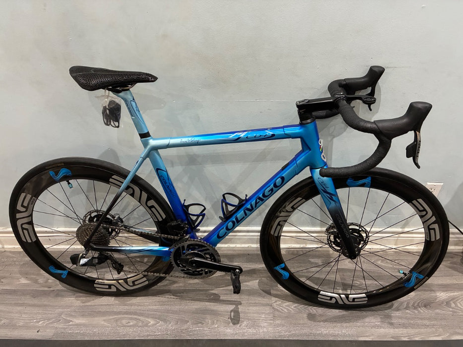 *Colnago C64 Sram Red 12sp AXS Disc Brake Road Bike Blue 55cm