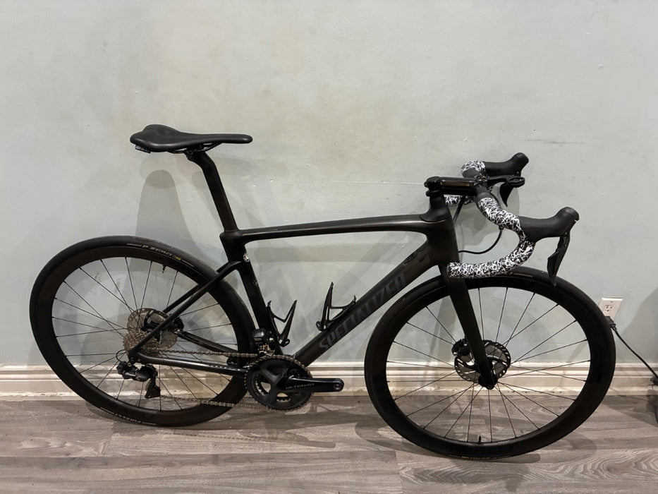 *Specialized Roubaix Ultegra 8070 Di2 11sp Disc Brake Carbon Road Bike Black 54cm