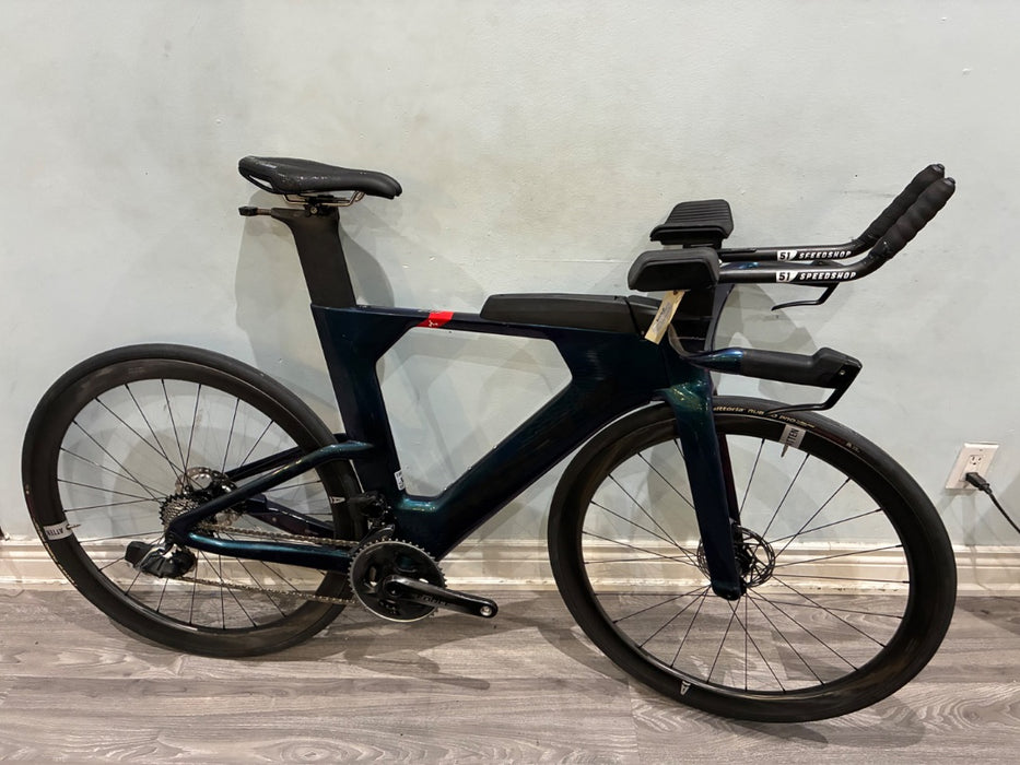 *Argon 18 E-119 Sram Red 12sp AXS Disc Brake Tri Bike Purple M