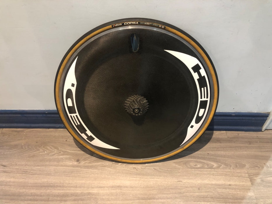 HED Jet Disc Rear Wheel w Corsa Tire 700C x 25mm